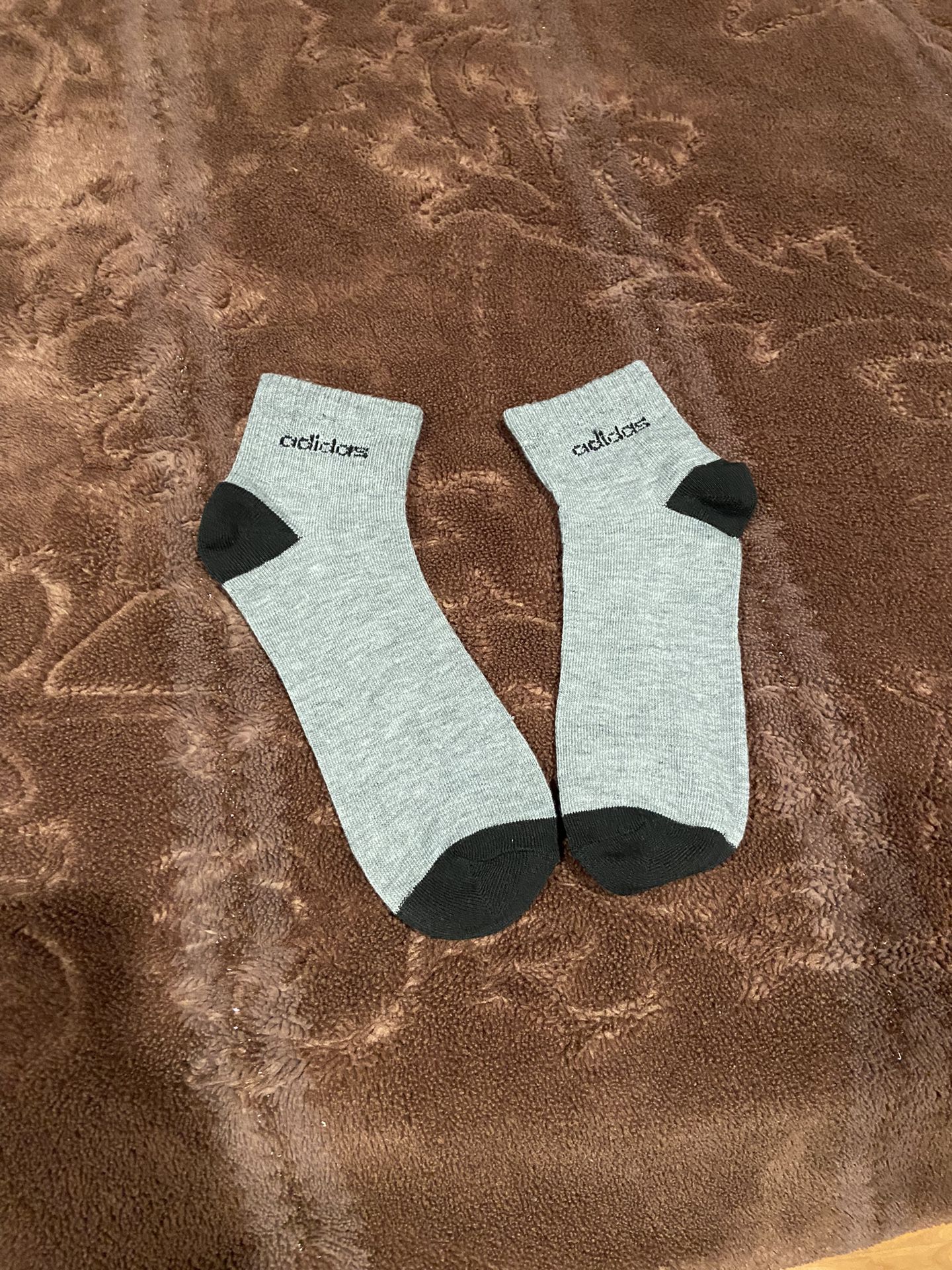 Adidas Mens Socks Size 6-1/2-10 New 1 Pair