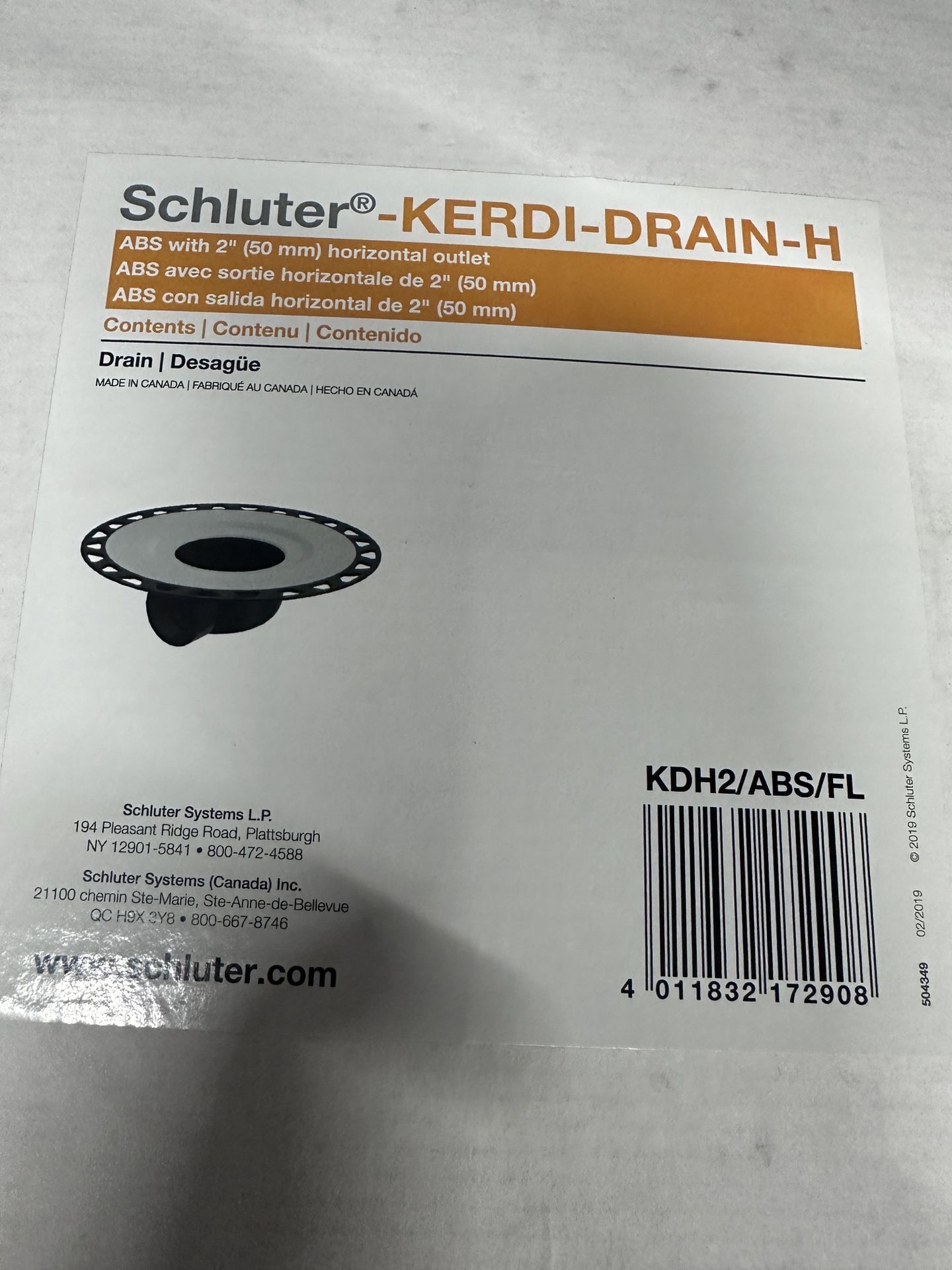 Schluter Drain