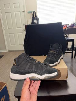Air Jordan 11 Heiress Black Stingray Size 6.5y GS Sneakers 2017 852625-030