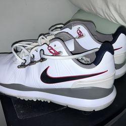 Nike Tiger Woods '14 Nike Men's Golf Shoes in the White/Black colorway SIZE 13