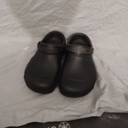 Size 11 Crocs All Black