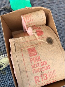 R13 fiberglass insulation