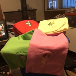 Small (receiving Size) Holiday Themed Blankets