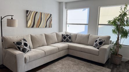 Brand New White Sectional