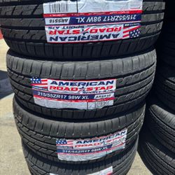 Vendo 215/55/R17 Nuevas American Por $285
