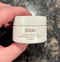 NEW OUAI SCALP & BODY SCRUB ST. BARTS $4!