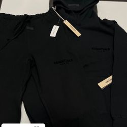 Essential Sets Uncuffed Sweats and Hoodie