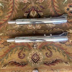 Harley Davison original stock  exhaust pipe mufflers road king 2000