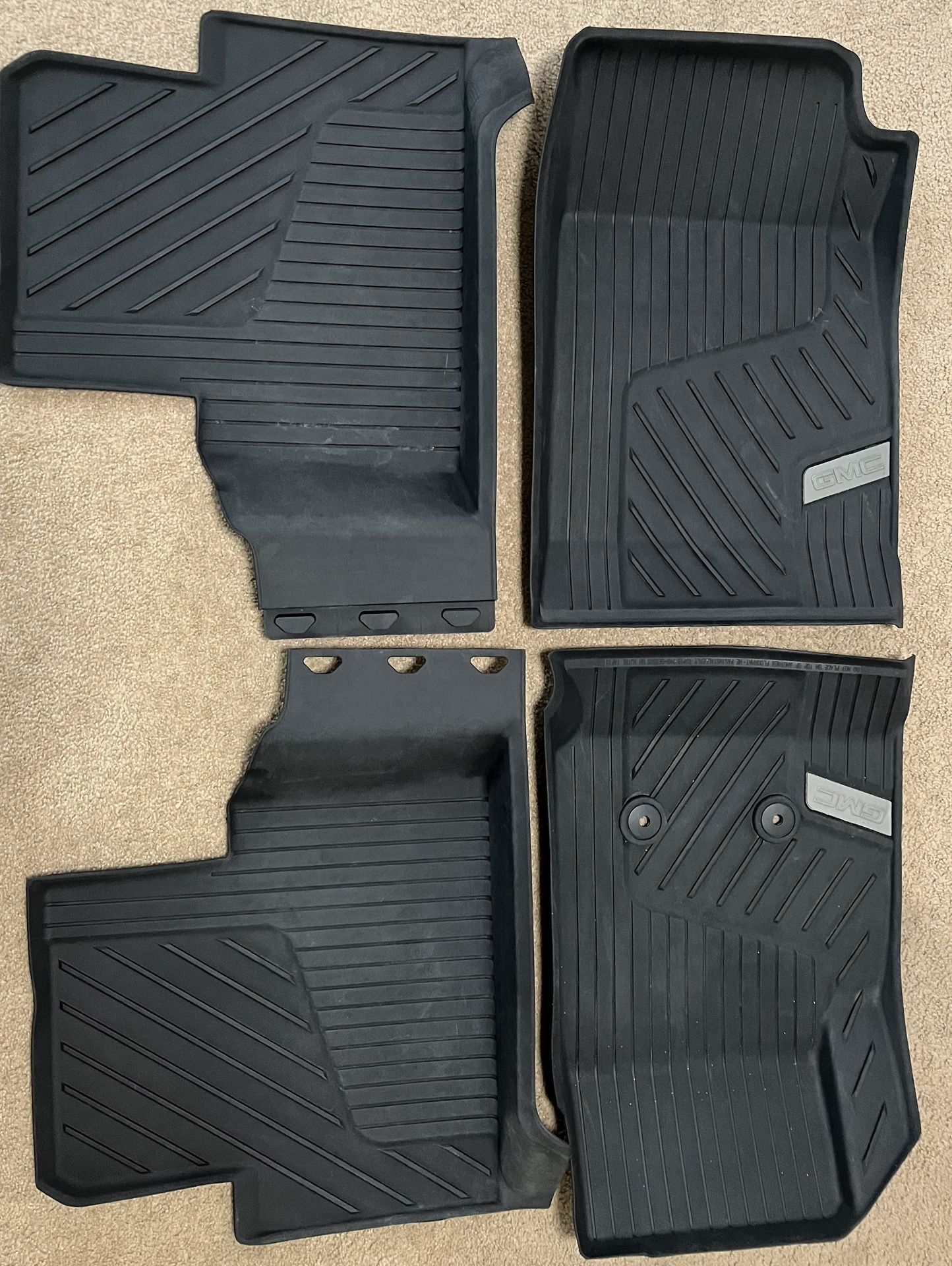 2015 - 2022 GMC Canyon All Weather Mats 