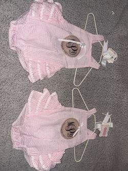 MUDPIE babygirl rompers