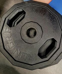 IRON GRIP WEIGHT PLATES