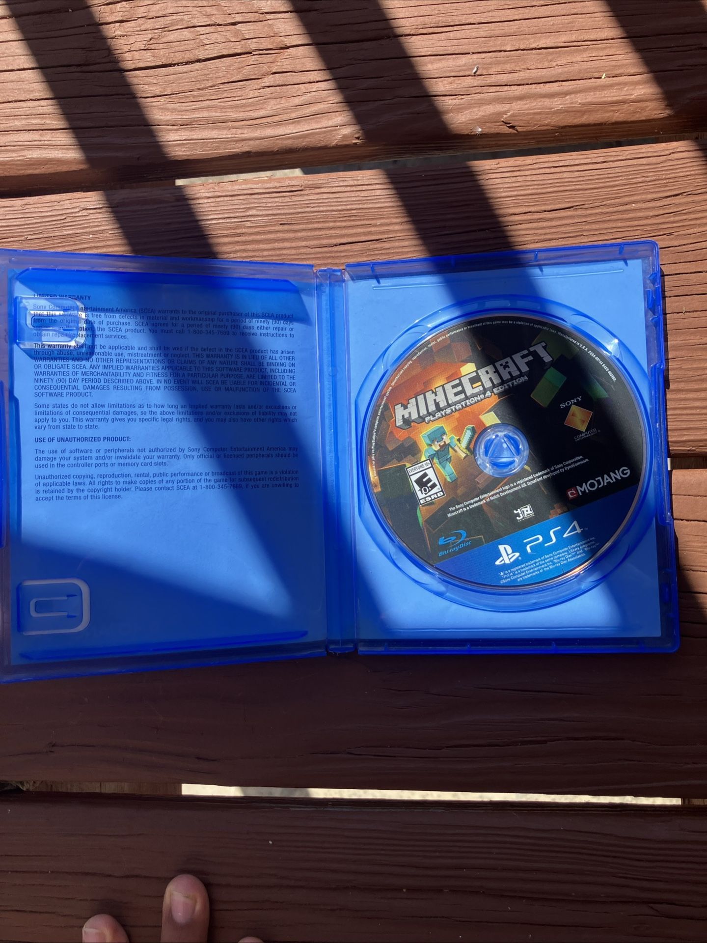 Minecraft Ps4 Edition Disk