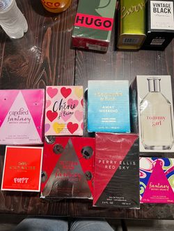 Mixed Fragrance Lot – 9 Perfumes & Colognes