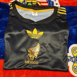 Selección Mexicana Black And Gold Jersey(Playera)