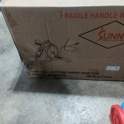Sunny Health Fitness Mini Exercise Bike New