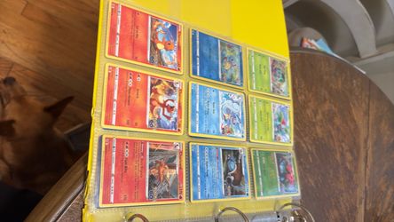 Pokémon TCG Card Binder with 9 Cards