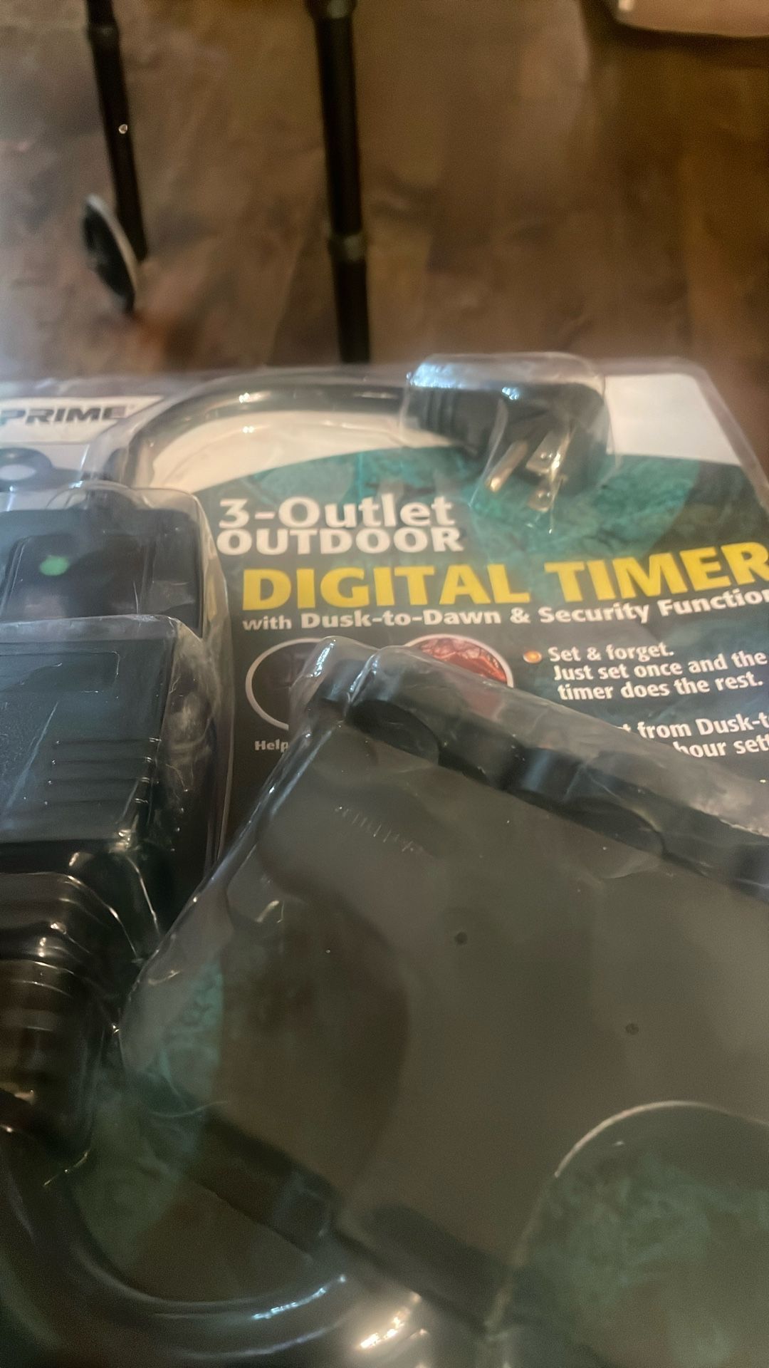 3 Outlet Outdoor Digital Timer