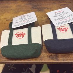 Trader Joe  Micro Tote Bag