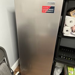 Frigidaire Platinum Silver 6.5 Cu. ft. Upright Freezer, EFRF698