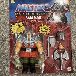 Motu origins masters of the universe ram man