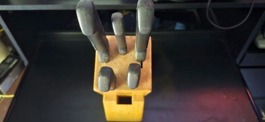 Metal Leather Stamping Punch Set with Block