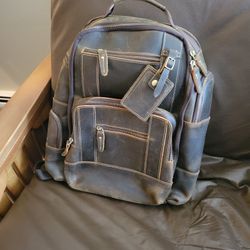 Leather Backpack