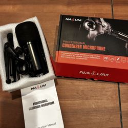 NA & UM NASUM Professional Condenser Microphone USB Interface