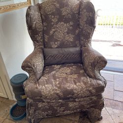 Wing Chair Shabby Chic