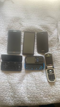 Phones all power on all have decent battery life