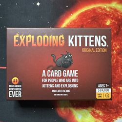 Exploding & Zombies Kittens (card Game)