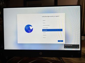 HP ALL IN ONE DESKTOP