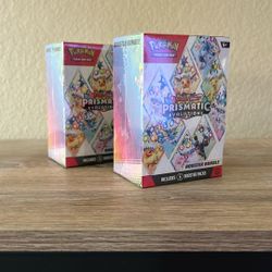 Pokemon Prismatic Evolutions Booster Bundle X 2