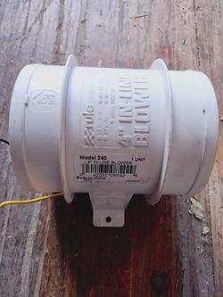 12 V  Exhaust Fan 4 In.