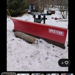 2 Spring Light Weight Western Ultra Mount Snow Plow 