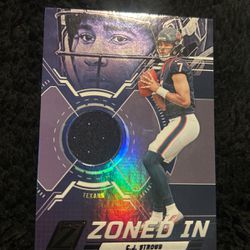 Cj Stroud Patch Card And More 