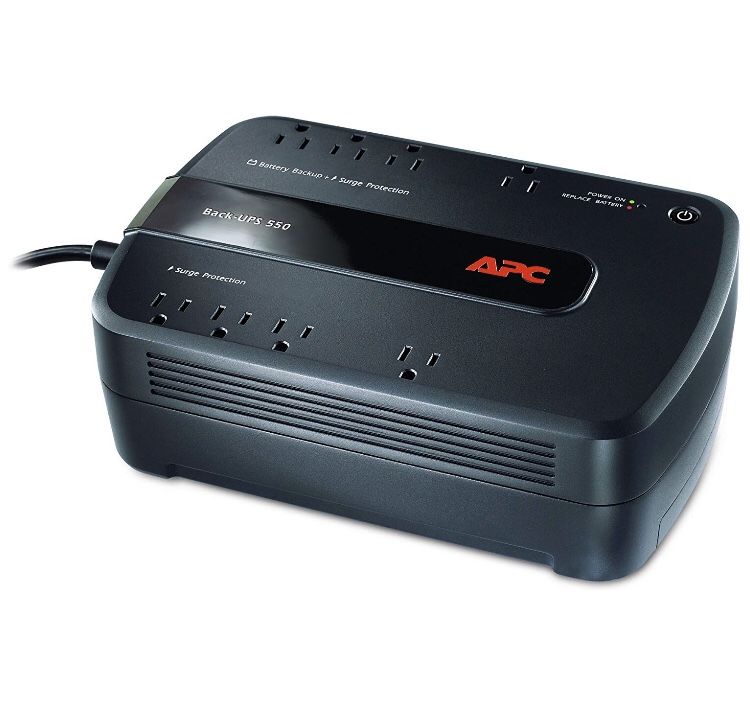 APC UPS surge protector and battery backup