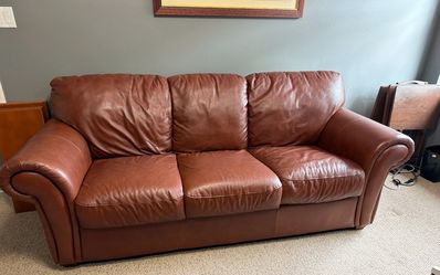 Leather sofa