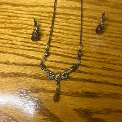 Necklace And Earrings Set
