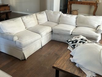 FREE cream sectional and sofa