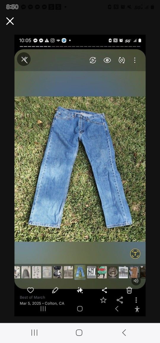 Levis, 501, 34 X 36