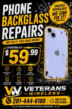 New Back Glass