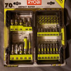 Ryobi  70 Pcs Bit Set