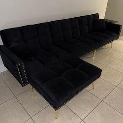 Black Futon Couch