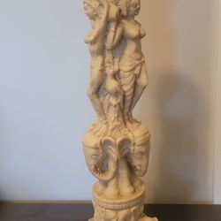 Candle holder Carved 