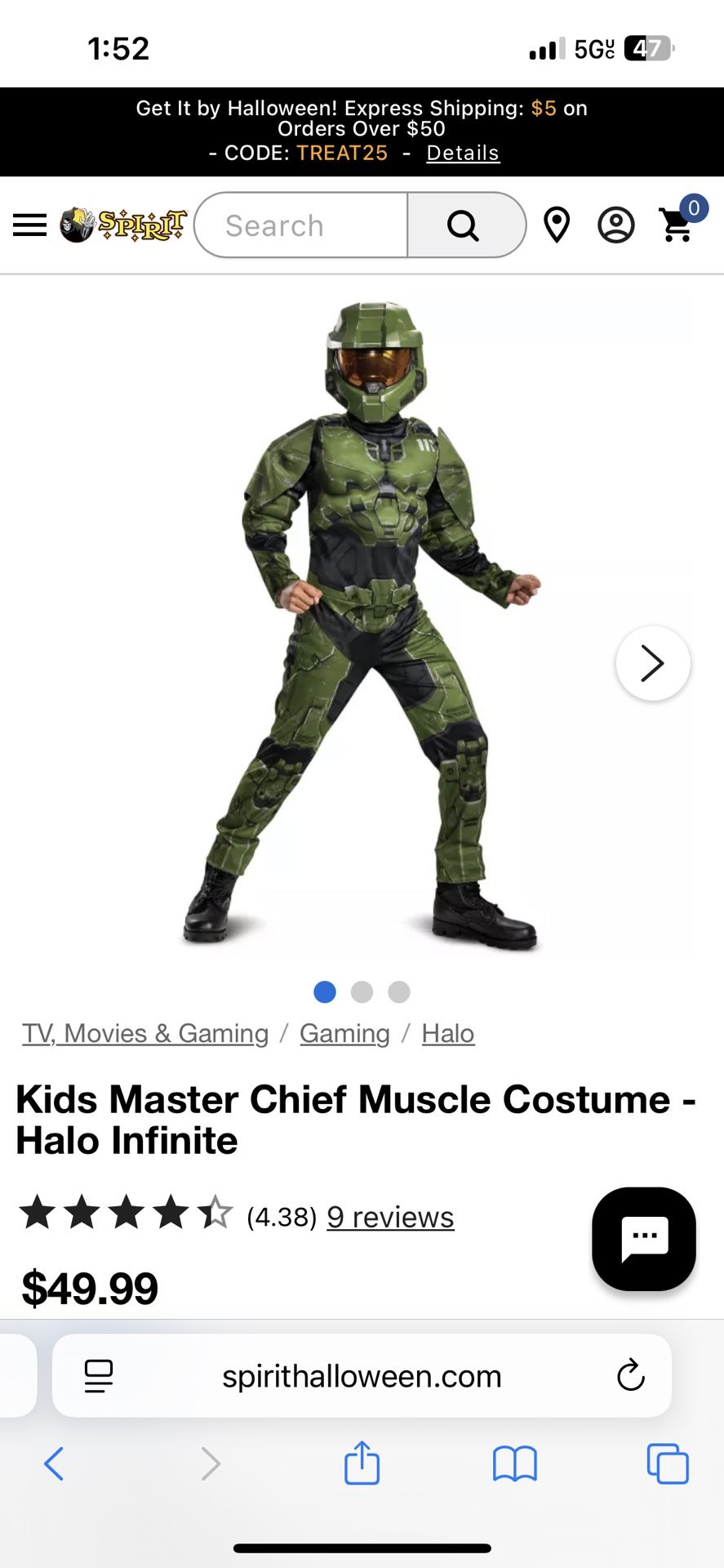 Halo Halloween Costume 