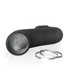 AC Infinity 10-Inch Flexible Aluminum Ducting Heavy-Duty Four-Layer Hose 25 ft.