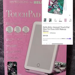Impressions Vanity Hello Kitty Touch Pad Makeup Mirror 