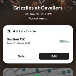 Tickets For The Cavs Game This Week!!!