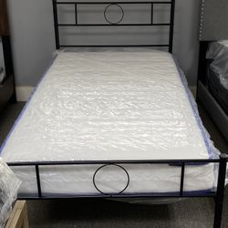 Twin Bed And Mattress