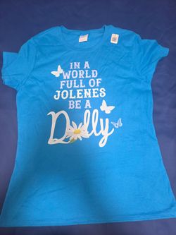Dolly Parton Graphic T-Shirt Blue